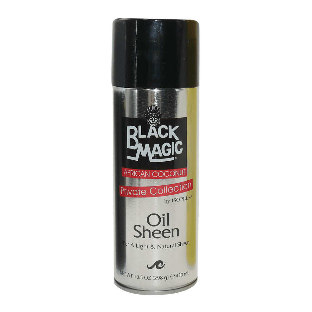 Black Magic African Coconut Oil Sheen For Natural and Chemically Relaxed Hair, 10.5 Oz
